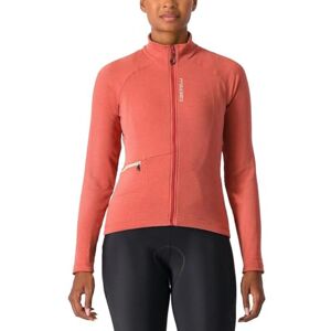 CASTELLI 4522539-654 UNLTD TRAIL W JRS Sweatshirt Women's MINERAL RED/CLAY Size M CASTELLI 4522539-654 UNLTD TRAIL W JRS Sweatshirt Women's MINERAL RED/CLAY Size M