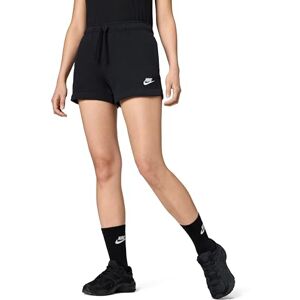 Nike DQ5802-010 W NSW Club FLC MR Short Shorts Women's Black/White Size S Nike DQ5802-010 W NSW Club FLC MR Short Shorts Women's Black/White Size S