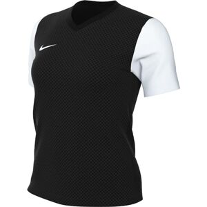Nike DH8233-010 W NK DF TIEMPO PREM II JSY SS T-shirt Women's BLACK/WHITE/WHITE Size M Nike DH8233-010 W NK DF TIEMPO PREM II JSY SS T-shirt Women's BLACK/WHITE/WHITE Size M