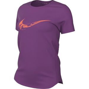 Nike One Dri-Fit Short Sleeve Graphic Running Top (Women), Hot Fuchsia/Beyond Pink, FV6373-518, L Nike One Dri-Fit Short Sleeve Graphic Running Top (Women), Hot Fuchsia/Beyond Pink, FV6373-518, L