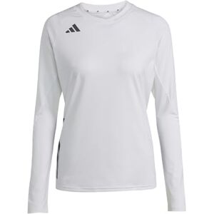 adidas Women's Volleyball Hilo Long Sleeve Jersey, White, M adidas Women's Volleyball Hilo Long Sleeve Jersey, White, M