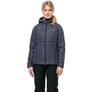 Jack Wolfskin Women's Lapawa Ins Hoody W Jacket, Graphite, S Jack Wolfskin Women's Lapawa Ins Hoody W Jacket, Graphite, S