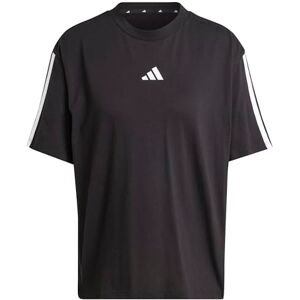 adidas Women's Essentials 3-Stripes Boyfriend T-Shirt, Black/White, XXS adidas Women's Essentials 3-Stripes Boyfriend T-Shirt, Black/White, XXS
