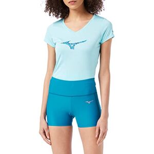Mizuno Women's Core Short Tight, Moroccan Blue, XL Mizuno Women's Core Short Tight, Moroccan Blue, XL