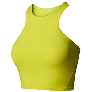 The North Face Women's Refina Longline Sports Bra, Sulphur Spring Green, XL The North Face Women's Refina Longline Sports Bra, Sulphur Spring Green, XL