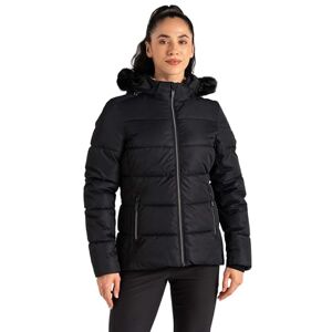 Dare2b Womens Glamorizev Ski Jacket, Black, 6 EU Dare2b Womens Glamorizev Ski Jacket, Black, 6 EU
