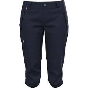Odlo Women 3/4 Hiking Pants WEDGEMOUNT, Dark Sapphire, 36 Odlo Women 3/4 Hiking Pants WEDGEMOUNT, Dark Sapphire, 36