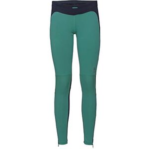 Odlo Hike Tights Women's Tights Pool Green Diving Navy, Large Odlo Hike Tights Women's Tights Pool Green Diving Navy, Large