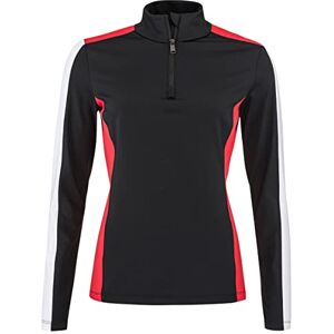 HEAD Women's Aster Midlayer Women Undershirt, Black/Red, S-M UK HEAD Women's Aster Midlayer Women Undershirt, Black/Red, S-M UK
