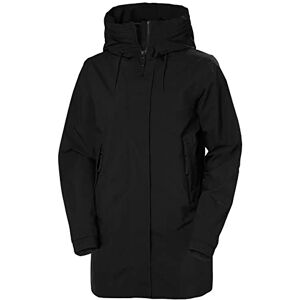 Helly Hansen Women's W Victoria Mid Length Raincoat, Black, S UK Helly Hansen Women's W Victoria Mid Length Raincoat, Black, S UK