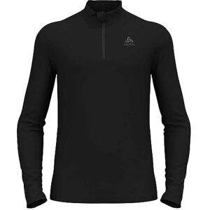 Odlo Men Functional long-sleeve shirt with zipper MERINO 260, black, S Odlo Men Functional long-sleeve shirt with zipper MERINO 260, black, S
