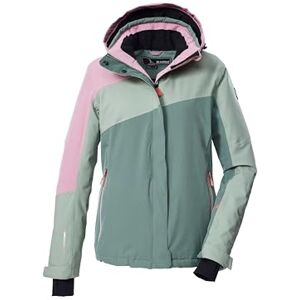 killtec KSW 26 WMN Ski Jacket/Functional Jacket with Zip-Off Hood and Snow Guard Light Sage 44 43412-000 killtec KSW 26 WMN Ski Jacket/Functional Jacket with Zip-Off Hood and Snow Guard Light Sage 44 43412-000