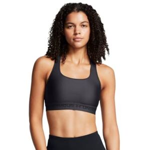 Under Armour Women's Crossback Mid Bra, Medium Impact Sports Bra for Cycling, Weight Training and Boxing, Racer Back Bra with Removable Cups, Cooling and Sweat-Wicking Gym Tank Top Bra Under Armour Women's Crossback Mid Bra, Medium Impact Sports Bra for Cycling, Weight Training and Boxing, Racer Back Bra with Removable Cups, Cooling and Sweat-Wicking Gym Tank Top Bra