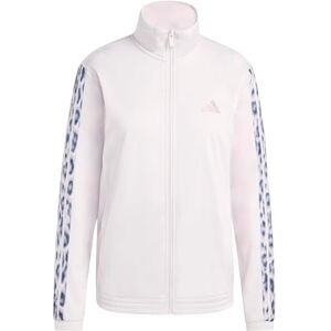 adidas Women's Tricot 3-Stripes Tracktop with Leopard Print, ice purple/MULTICOLOR, XL Short adidas Women's Tricot 3-Stripes Tracktop with Leopard Print, ice purple/MULTICOLOR, XL Short