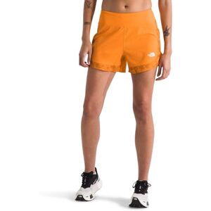 The North Face Women's Sunriser 4In Shorts, Apricot Glaze Mountain, XS The North Face Women's Sunriser 4In Shorts, Apricot Glaze Mountain, XS