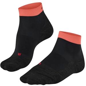 FALKE Women's RU4 Endurance Short W Sso Cotton Anti-Blister 1 Pair Running Socks, Black 3002, 5.5-6.5 FALKE Women's RU4 Endurance Short W Sso Cotton Anti-Blister 1 Pair Running Socks, Black 3002, 5.5-6.5