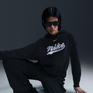 Nike Women's Phnx FLC HDY Trnd Trikot, Black, M Nike Women's Phnx FLC HDY Trnd Trikot, Black, M