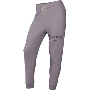 Nike Sportswear Phoenix HM9757-226 Women's Fleece Tracksuit Bottoms with Logo and Medium High Waistband, Lt Violet Ore, L Nike Sportswear Phoenix HM9757-226 Women's Fleece Tracksuit Bottoms with Logo and Medium High Waistband, Lt Violet Ore, L