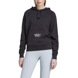 adidas Women's SIGNATURE GRAPHIC EMBROIDERY FRENCH TERRY LOOSE HOODIE, black, M adidas Women's SIGNATURE GRAPHIC EMBROIDERY FRENCH TERRY LOOSE HOODIE, black, M