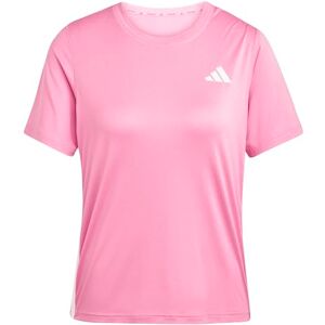 adidas Women's Train Essentials 3-Stripes Workout T-Shirt, Pink Fusion/White, XS adidas Women's Train Essentials 3-Stripes Workout T-Shirt, Pink Fusion/White, XS