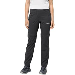 Jack Wolfskin Women's Glastal Zip Away Pants W Hiking Trousers, Black, 40 Jack Wolfskin Women's Glastal Zip Away Pants W Hiking Trousers, Black, 40
