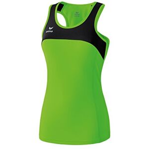 Erima Women's Race Line Running Singlet Singlet green gecko/black, 42 Erima Women's Race Line Running Singlet Singlet green gecko/black, 42