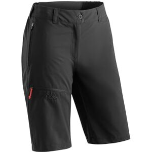 maier sports Lulaka Bermuda Loop, Short Women's Hiking Trousers, Water-Repellent Bermuda Shorts for Trekking and Hiking, PFC-Free, mSTRETCH Pro 2 and Dryprotec Black maier sports Lulaka Bermuda Loop, Short Women's Hiking Trousers, Water-Repellent Bermuda Shorts for Trekking and Hiking, PFC-Free, mSTRETCH Pro 2 and Dryprotec Black