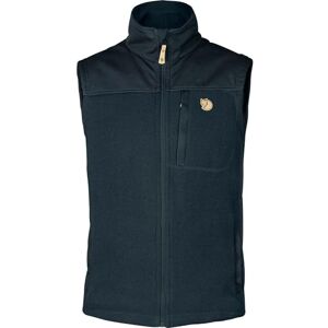 Fjällräven Fjallraven Men's Buck Fleece Vest M Sweatshirt, Blue, S UK Fjällräven Fjallraven Men's Buck Fleece Vest M Sweatshirt, Blue, S UK