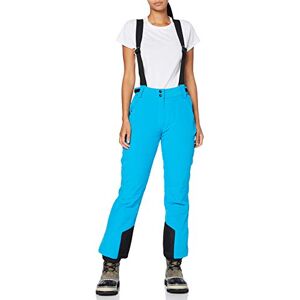 killtec Erielle Women's Ski Trousers, womens, Functional trousers with removable straps, edge protection and snow guard, 30809-000, Dark aqua, 38 killtec Erielle Women's Ski Trousers, womens, Functional trousers with removable straps, edge protection and snow guard, 30809-000, Dark aqua, 38