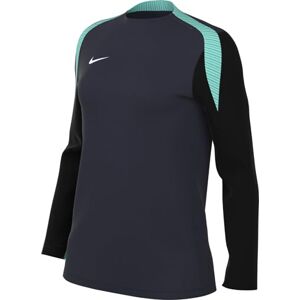 Nike FD7567-454 W NK DF STRK24 Crew TOP K Sweatshirt Women's Obsidian/Hyper Turq/Black/White Size M Nike FD7567-454 W NK DF STRK24 Crew TOP K Sweatshirt Women's Obsidian/Hyper Turq/Black/White Size M