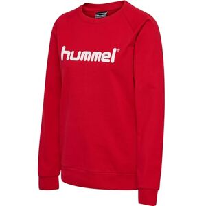 hummel Women's Hmlgo Cotton Logo Sweatshirt Woman Sweat Jacket True Red hummel Women's Hmlgo Cotton Logo Sweatshirt Woman Sweat Jacket True Red