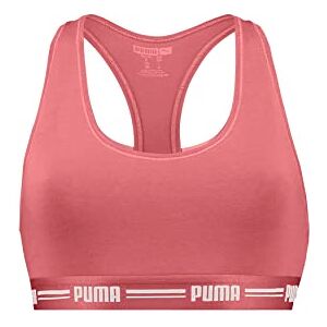 Puma Women's Iconic Racer Back Top Sports Bra, Heartfelt, XS Puma Women's Iconic Racer Back Top Sports Bra, Heartfelt, XS
