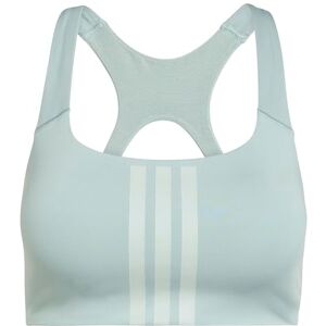 adidas Women's Optime Workout 3-Stripes Medium Support Bra, Wonder Sage/Black, L adidas Women's Optime Workout 3-Stripes Medium Support Bra, Wonder Sage/Black, L