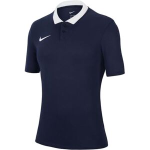 Nike CW6965-451 W NK DF PARK20 Polo SS Polo Shirt Women's Obsidian/White/White Size XL Nike CW6965-451 W NK DF PARK20 Polo SS Polo Shirt Women's Obsidian/White/White Size XL