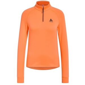 Odlo Women Long-sleeved shirt with half zipper BERRA, live wire, S Odlo Women Long-sleeved shirt with half zipper BERRA, live wire, S