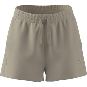 adidas Women's All SZN French Terry Shorts, Crystal Linen, XL adidas Women's All SZN French Terry Shorts, Crystal Linen, XL