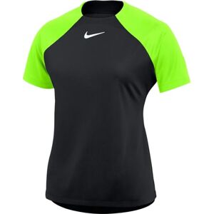 Nike DH9242-010 W NK DF ACDPR SS TOP K T-shirt Women's BLACK/VOLT/WHITE Size XS Nike DH9242-010 W NK DF ACDPR SS TOP K T-shirt Women's BLACK/VOLT/WHITE Size XS