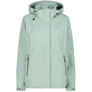 CMP WOMENS JACKET ZIP HOOD WITH VENTILATION, JADE, XXS CMP WOMENS JACKET ZIP HOOD WITH VENTILATION, JADE, XXS