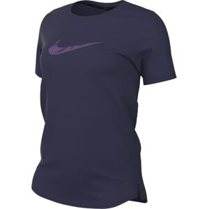 Nike FB4696-555 W NK DF Swoosh HBR SS TOP Sweatshirt Women's Purple Ink/Disco Purple Size M Nike FB4696-555 W NK DF Swoosh HBR SS TOP Sweatshirt Women's Purple Ink/Disco Purple Size M