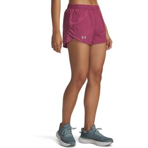 Under Armour Women's Fly by 3in Shorts, Lightweight and Comfortable Women's Gym Wear, Ladies' Sports Shorts with Ventilation Panels and Zip Pocket,Fuchsia Dusk/Fuchsia Dusk/Reflective,XXL Under Armour Women's Fly by 3in Shorts, Lightweight and Comfortable Women's Gym Wear, Ladies' Sports Shorts with Ventilation Panels and Zip Pocket,Fuchsia Dusk/Fuchsia Dusk/Reflective,XXL