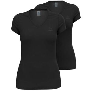 Odlo Women Functional Underwear Short Sleeve Shirt ACTIVE EVERYDAY ECO, black, XL Odlo Women Functional Underwear Short Sleeve Shirt ACTIVE EVERYDAY ECO, black, XL