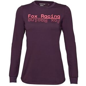 Fox Racing Women's Long Sleeve Cycling Jersey Fox Lady Ranger DR MD Dark Purple L Shirt, L Fox Racing Women's Long Sleeve Cycling Jersey Fox Lady Ranger DR MD Dark Purple L Shirt, L