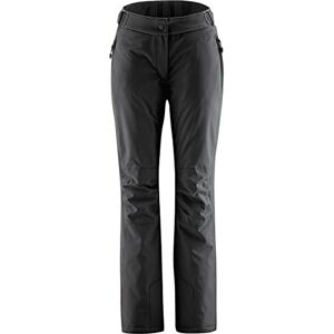 maier sports Resi 2, Women's ski pants, Waterproof snow pants, Protective snow guard and adjustable waistband, PFC-free, MTHERM padding & mTEX weatherproofing Black maier sports Resi 2, Women's ski pants, Waterproof snow pants, Protective snow guard and adjustable waistband, PFC-free, MTHERM padding & mTEX weatherproofing Black