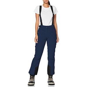 killtec Erielle Women's Ski Trousers, womens, Functional trousers with removable straps, edge protection and snow guard, 30809-000, denim, 34 (EU) killtec Erielle Women's Ski Trousers, womens, Functional trousers with removable straps, edge protection and snow guard, 30809-000, denim, 34 (EU)
