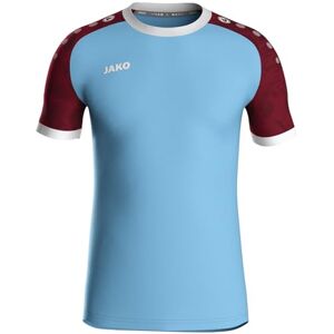 JAKO Herren Trikot Iconic KA - lightblue/weinrot - XXL - Trikot JAKO Herren Trikot Iconic KA - lightblue/weinrot - XXL - Trikot