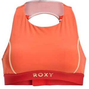 Roxy Bra Bold Moves 2.0 Sport Bra Young Womens Orange XL Roxy Bra Bold Moves 2.0 Sport Bra Young Womens Orange XL