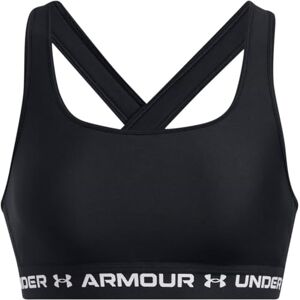 Under Armour Women's Crossback Mid Bra, Medium Impact Sports Bra for Cycling, Weight Training and Boxing, Racer Back Bra with Removable Cups, Cooling and Sweat-Wicking Gym Tank Top Bra Under Armour Women's Crossback Mid Bra, Medium Impact Sports Bra for Cycling, Weight Training and Boxing, Racer Back Bra with Removable Cups, Cooling and Sweat-Wicking Gym Tank Top Bra