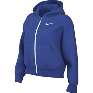 Nike HJ0995-480 Sportswear Phoenix Fleece Sweatshirt Women's Blue Size S Nike HJ0995-480 Sportswear Phoenix Fleece Sweatshirt Women's Blue Size S