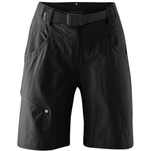 Gonso Mira, Women's Cycling Shorts, 2in1 Bike Shorts With Stretch Insert Over The Seat, Button-In Cycling Underpants With Relax Gel Comfort Seat Pad, Wide Fit, PFC-Free, Black, 38 Gonso Mira, Women's Cycling Shorts, 2in1 Bike Shorts With Stretch Insert Over The Seat, Button-In Cycling Underpants With Relax Gel Comfort Seat Pad, Wide Fit, PFC-Free, Black, 38