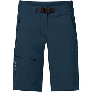 VAUDE Women's Badile Shorts Trousers, Dark Sea Plain, 42 VAUDE Women's Badile Shorts Trousers, Dark Sea Plain, 42